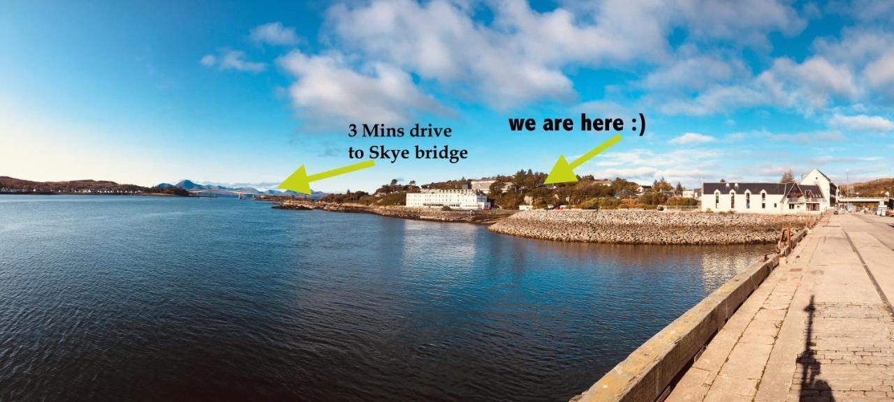 מלון קייל אוף לוכאלש Skye View-Skye Bridge House מראה חיצוני תמונה